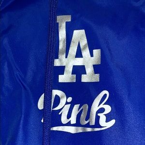 Pink Dodgers anorak